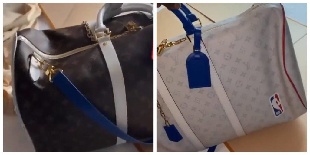 Louis Vuitton NBA Keepall Duffle Bags