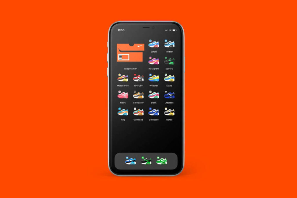 Sneaker iPhone App Icons