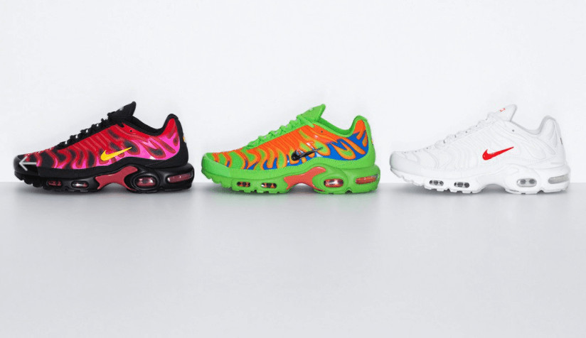supreme x nike air max plus tn