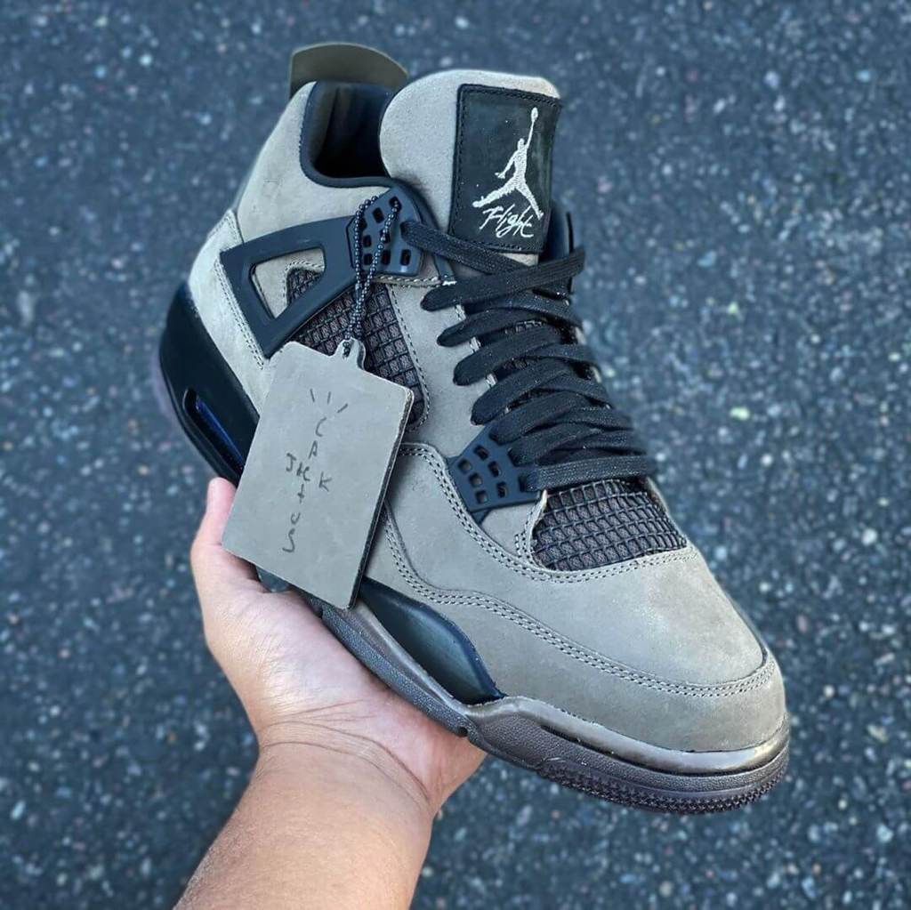 Unreleased Travis Scott x Air Jordan 4 Olive