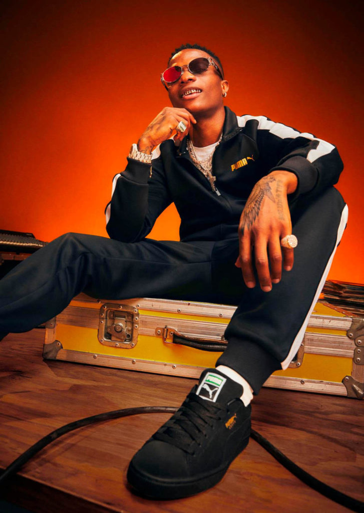 Wizkid Puma JD Suede Campaign