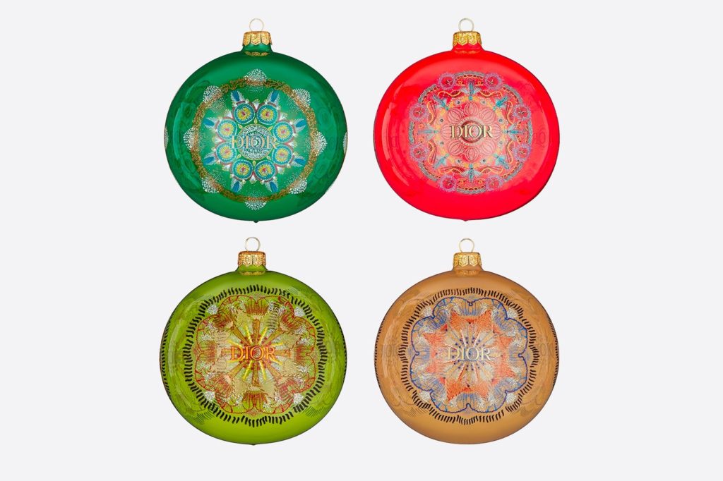 Dior Christmas Ornaments