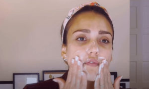 Jessica Alba Nighttime Skincare Routine