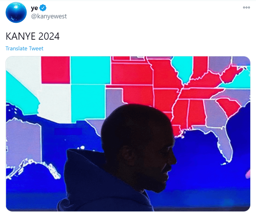 Kanye West Says He Will Run in 2024 aGOODoutfit