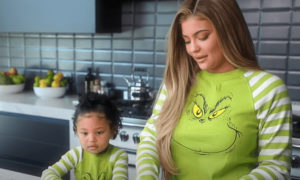 Kylie Jenner Stormi Grinch Pajamas