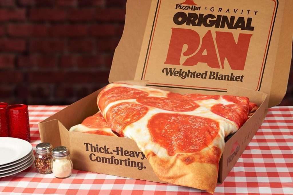 Pizza Hut Pizza Blanket