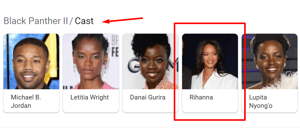 Rihanna Black Panther 2 Cast