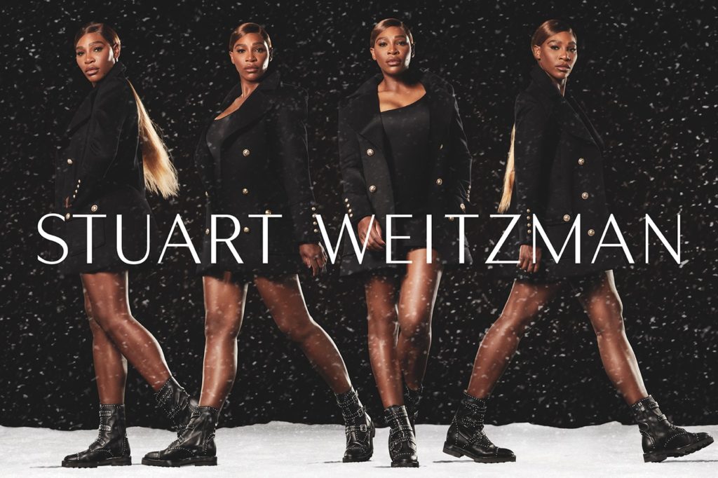 Serena Williams Stuart Weitzman Campaign