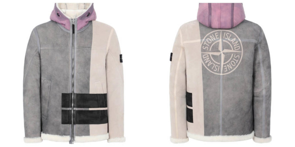 Stone Island Hand-Sprayed Sheepskin Jacket (2)