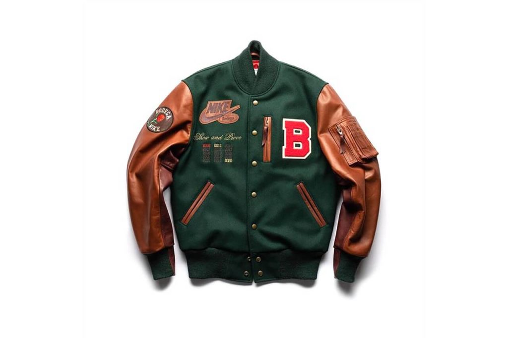 Bodega Nike Letterman Jacket