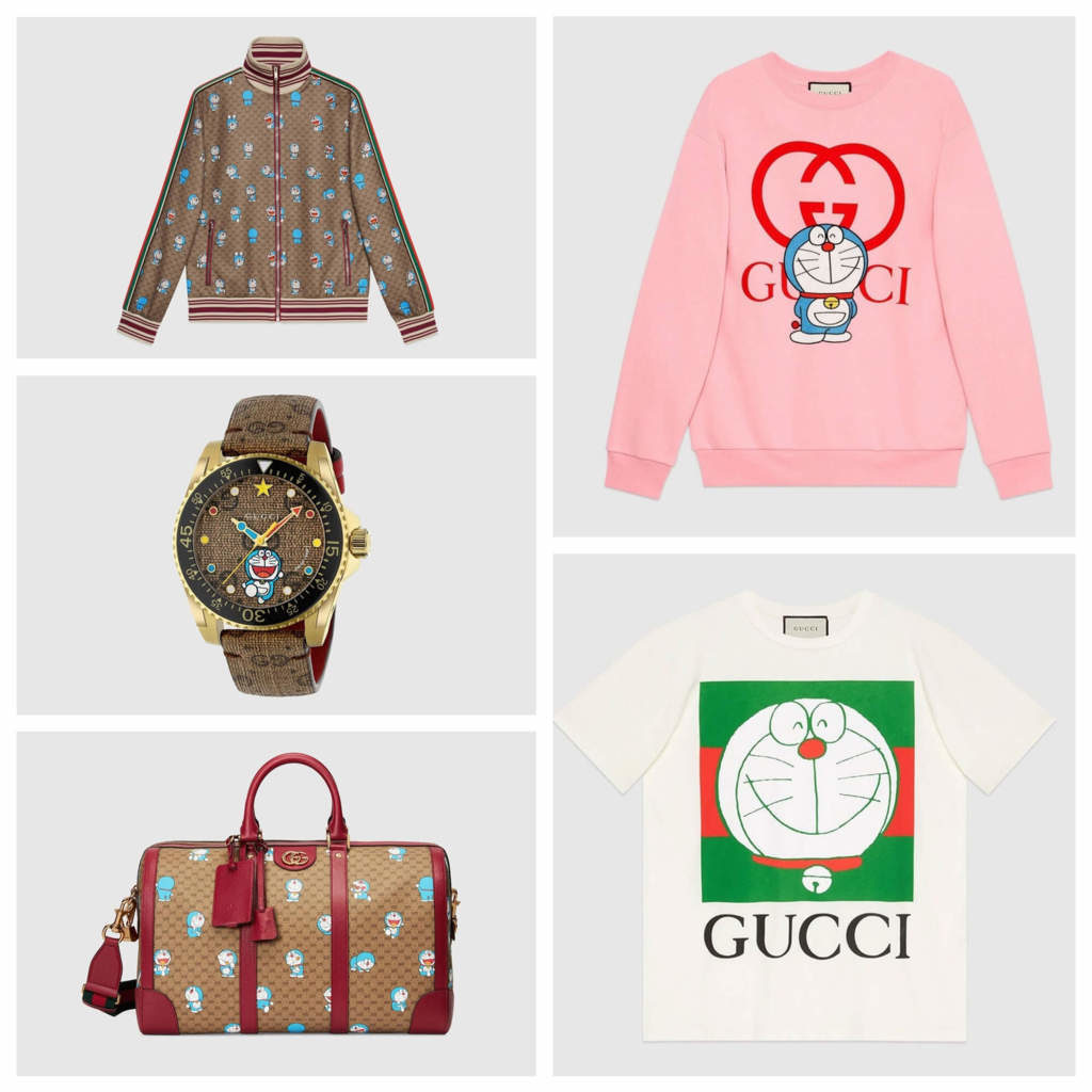 Gucci Doraemon Collection
