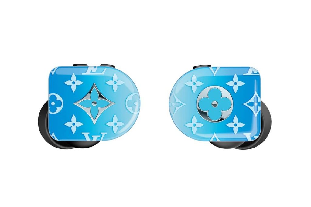 Louis Vuitton Gradient Blue Horizon Earphones (2)