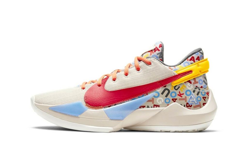 Nike Zoom Freak 2 Alphabet Soup