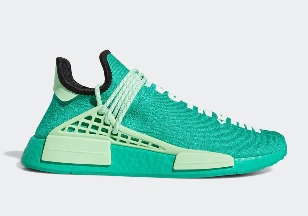 Pharrell adidas NMD Hu Core Green