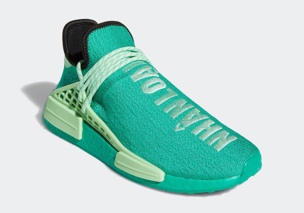 Pharrell adidas NMD Hu Core Green (2)