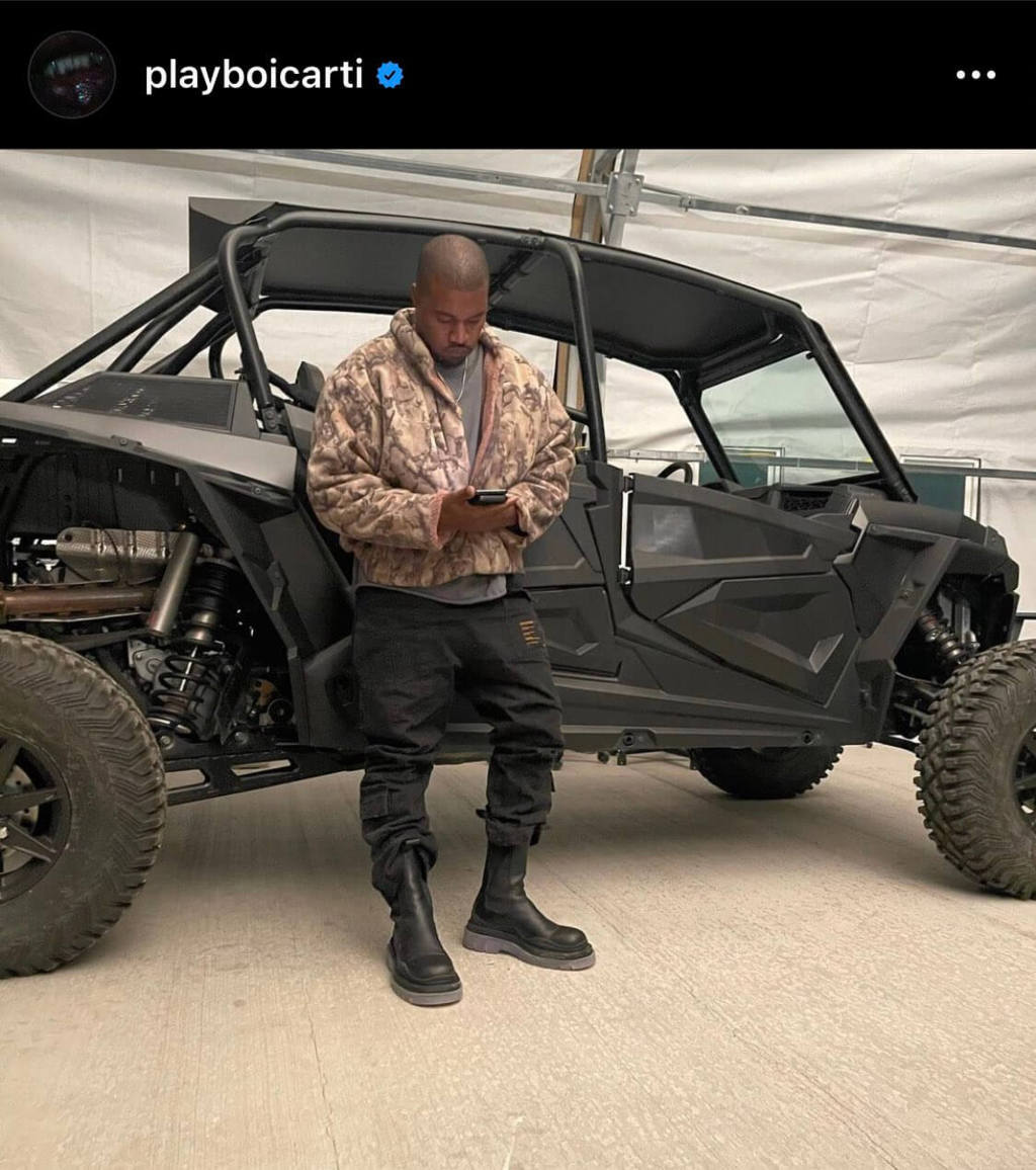 Playboi Carti Is In Wyoming With Kanye West Agoodoutfit