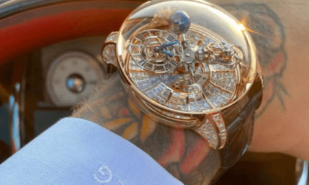 Conor McGregor Astronomia Tourbillon Baguette Watch