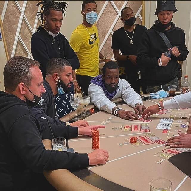 Drake Meek Mill Lil Baby Poker