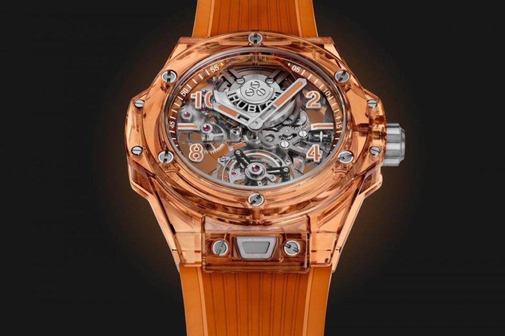 Hublot Tourbillon Orange Sapphire