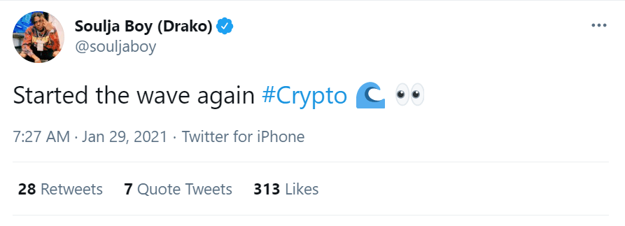 Soulja Boy crypto