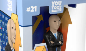 Youtooz Stonks Meme Figure