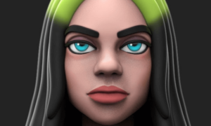 Billie Eilish 3d