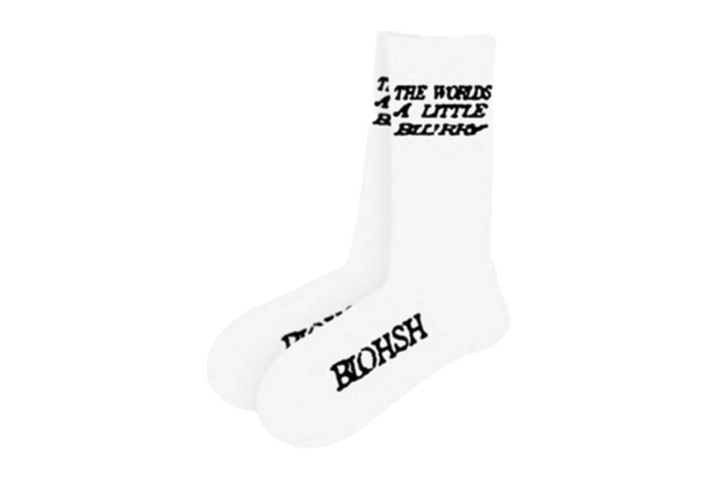 Billie Eilish The World's a Little Blurry socks