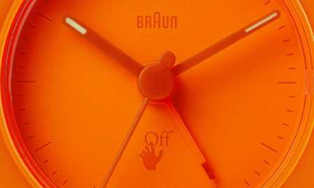 Braun Off-White Alarm Clock