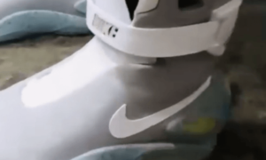 French Montana Nike Mag shoes