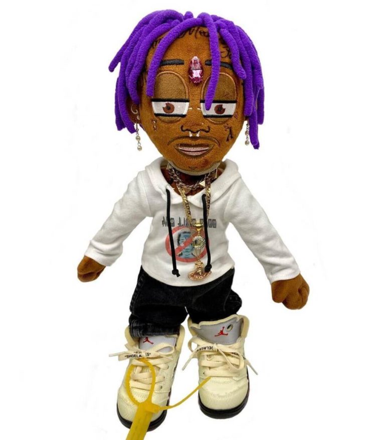 Lil Uzi Vert Plush Toy With Pink Diamond – aGOODoutfit