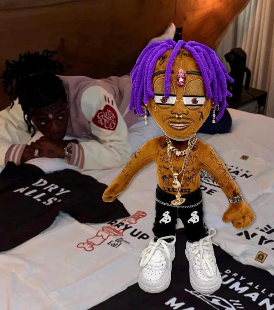 Lil Uzi Vert pink diamond plush toy (3)