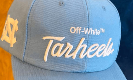 Virgil Abloh Just Don Off-White UNC Tar Heels Hat