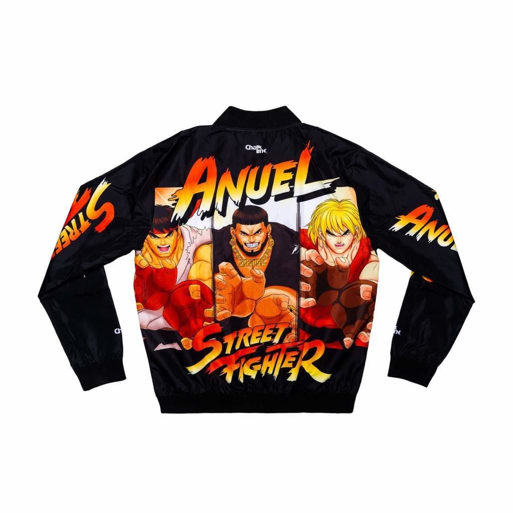 Anuel Capcom Street Fighter jacket