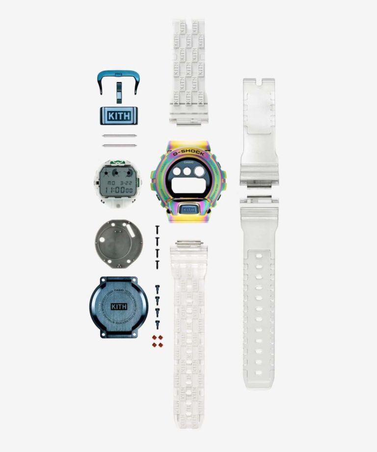 kith rainbow g shock