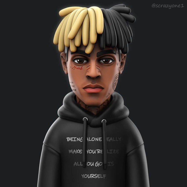 XXXTentacion 3D Models by ScrazyOne – aGOODoutfit