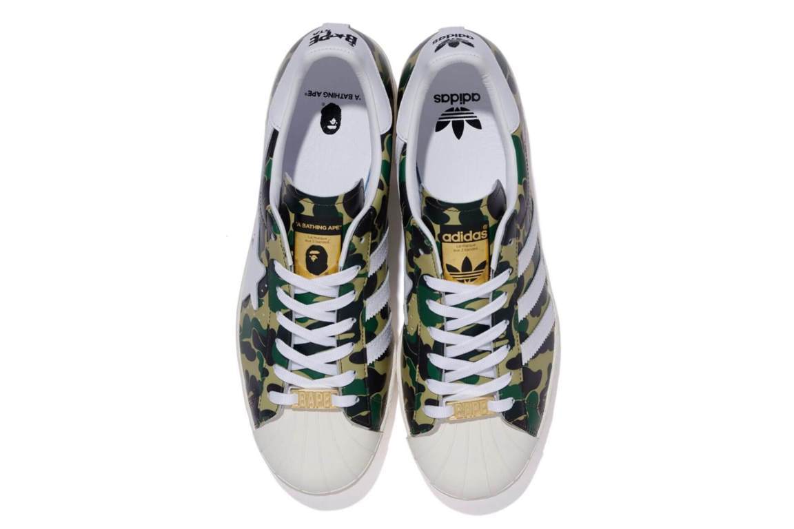 green bape shoes