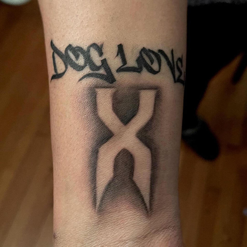 DMX tribute tattoo