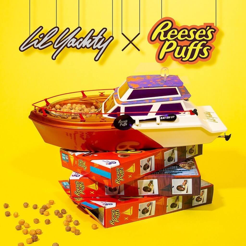 Lil Yachty Reese's Puffs Cereal Boat
