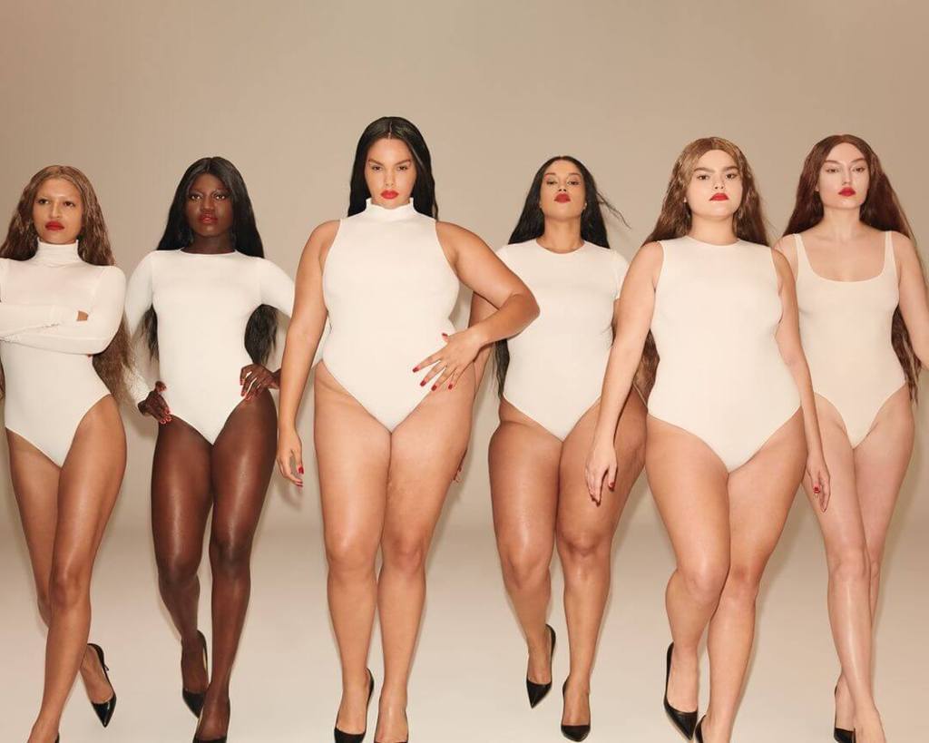 SKIMS Kim Kardashian Essential Bodysuits