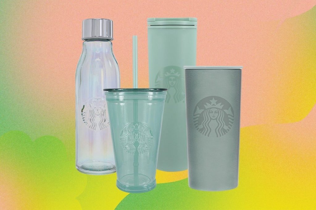 Starbucks mint green merch