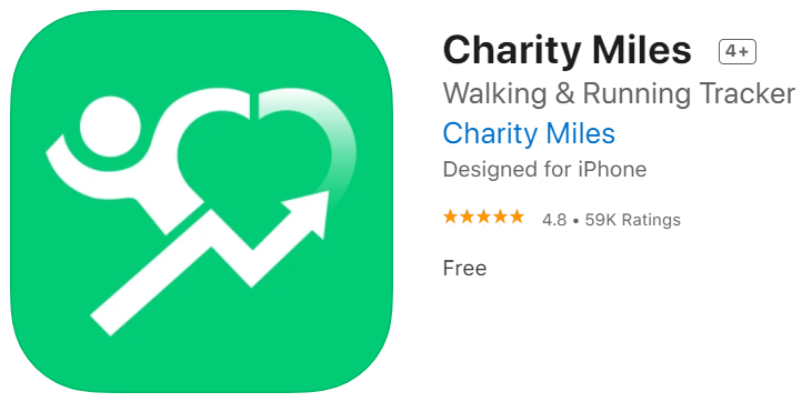 Best Fitness Apps for Millennials - Charity Miles