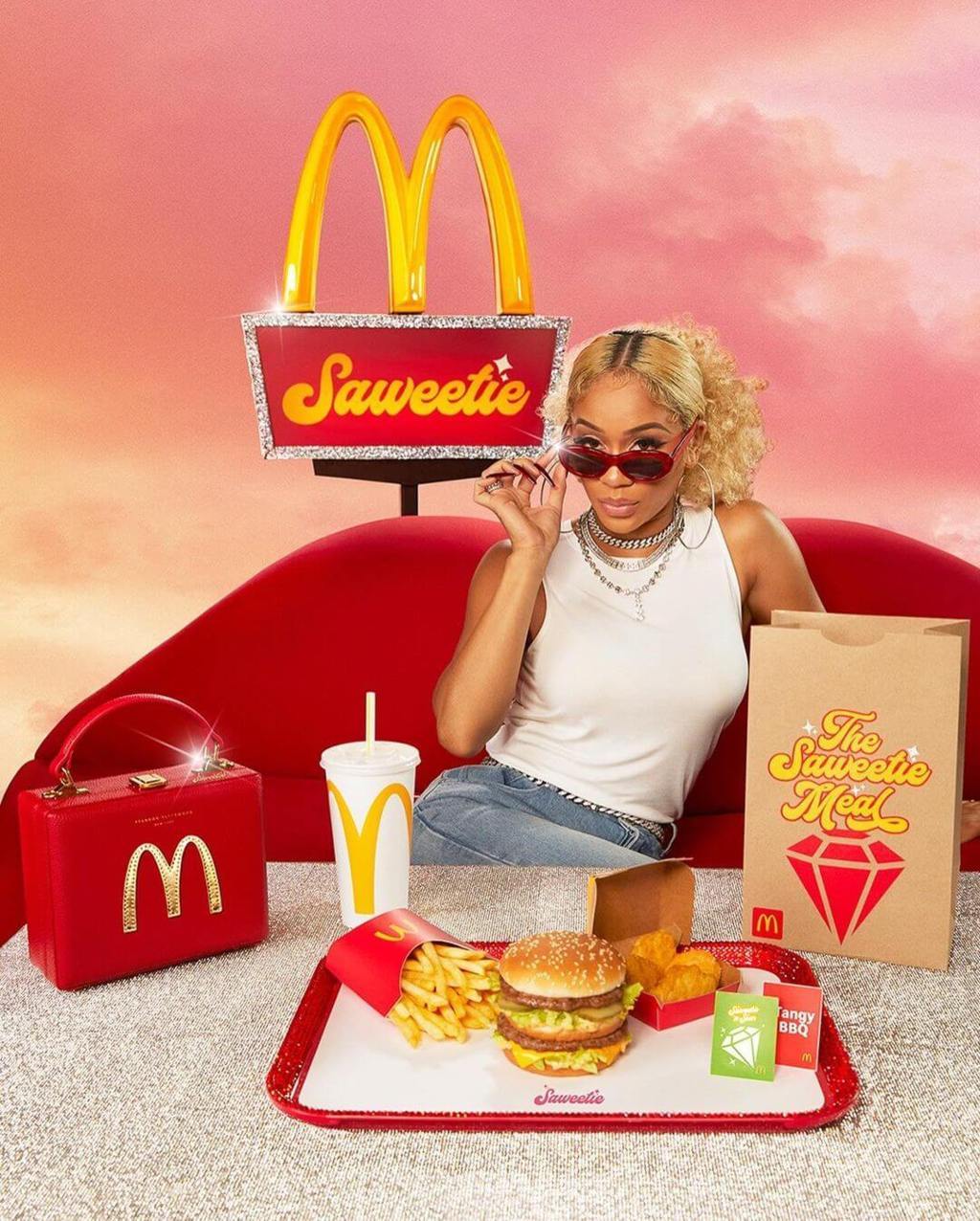 saweetie shirt mcdonalds