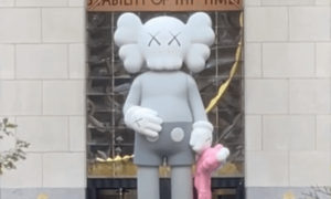 KAWS Rockefeller Center sculpture