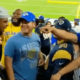 Rams Chargers fans fight