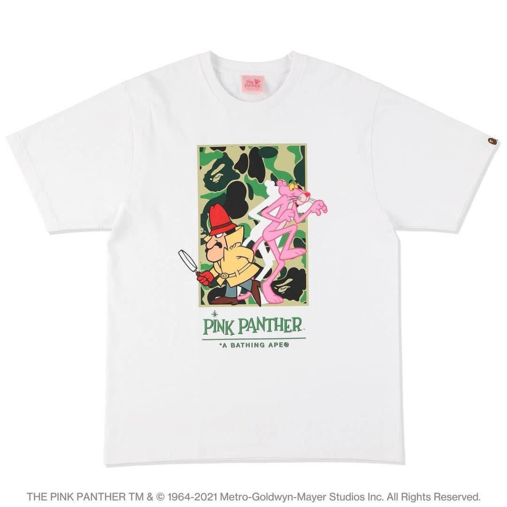 BAPE Pink Panther t-shirt