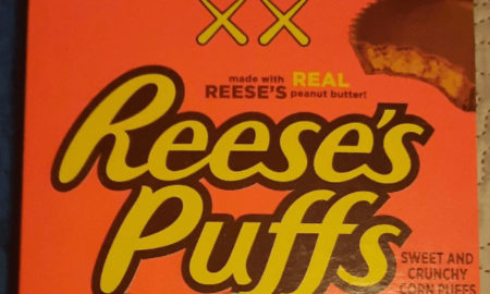 kaws reese's puffs cereal