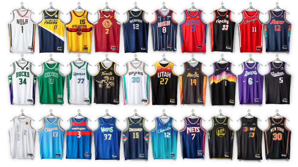 Nike 2022 NBA City Edition Uniforms