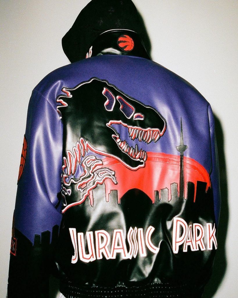 OVO Raptors Jurassic Park jacket