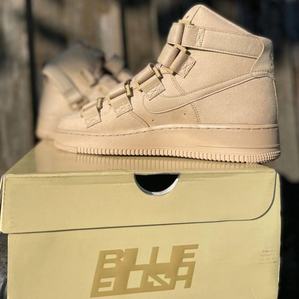 Billie Eilish Nike Air Force 1 High “Mushroom” (2)