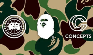 Concepts Canada Goose BAPE collection